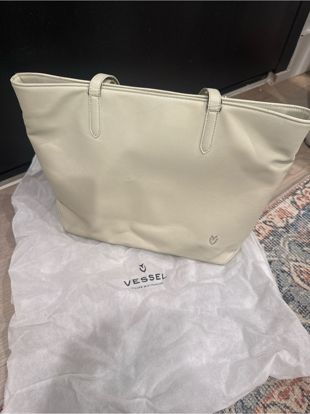 Vessel Cream Tote Bag